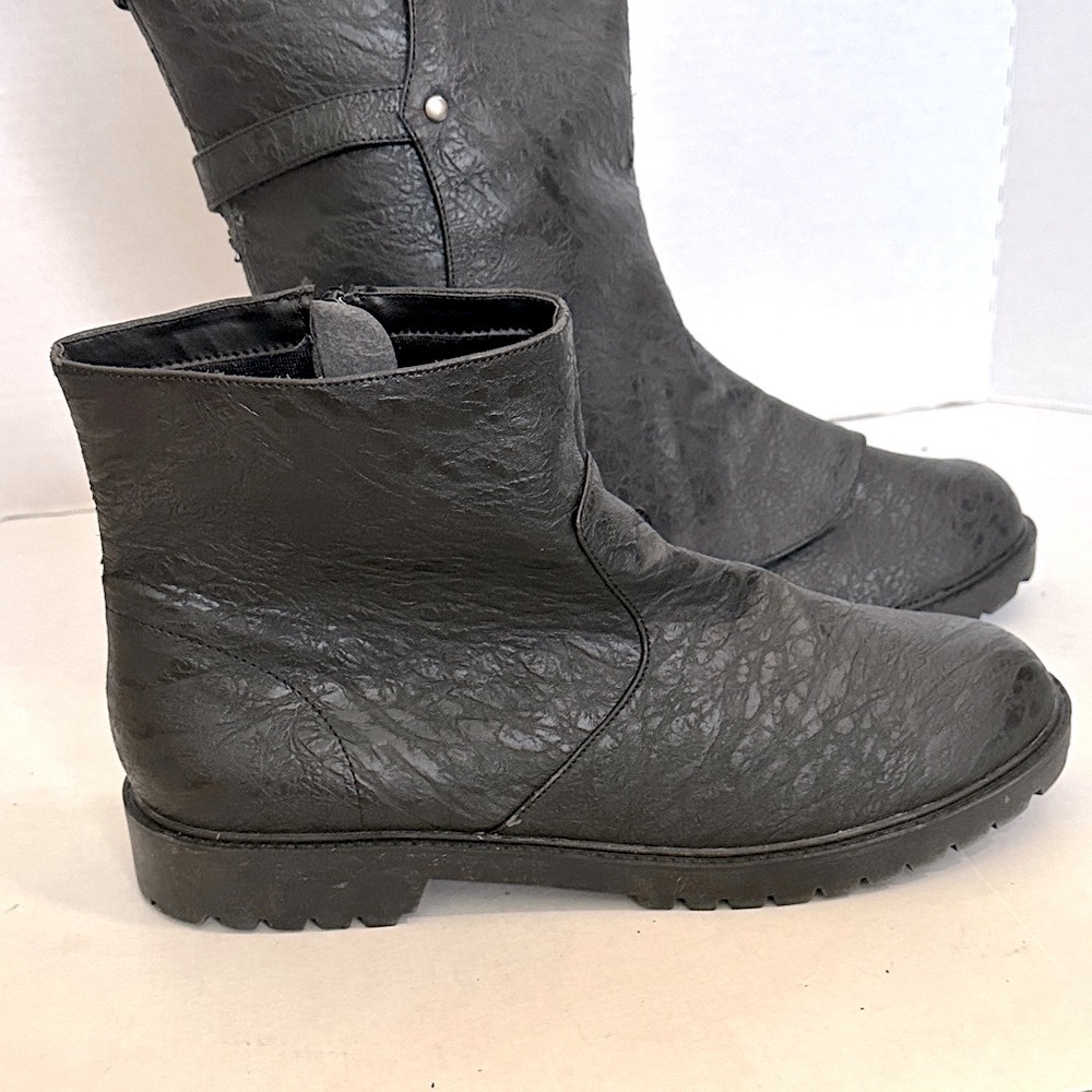FUNTASMA GOTHAM-105, 1 1/2 Inch Flat Heel Men''s Boot SIZE LARGE never worn! - Picture 6 of 16